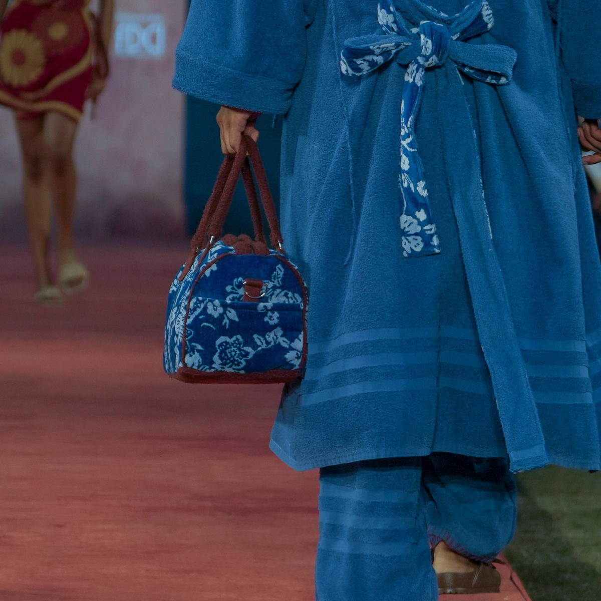 Runway Towel Mini Duffle Floral
