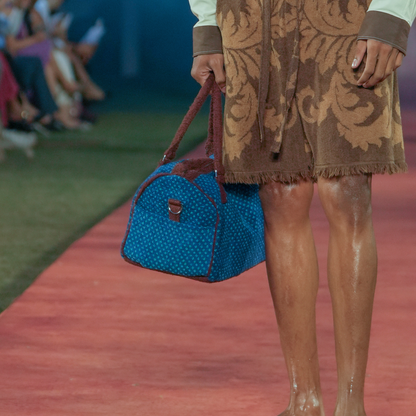 Runway Towel Mini Duffle Dotted